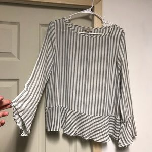 Loft Outlet Ruffle Blouse